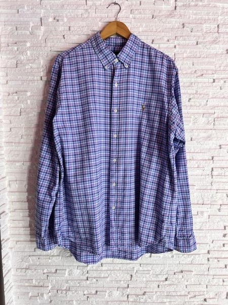 Men Polo Ralph Lauren Shirt Multicolor Cotton 42 / #CMD6