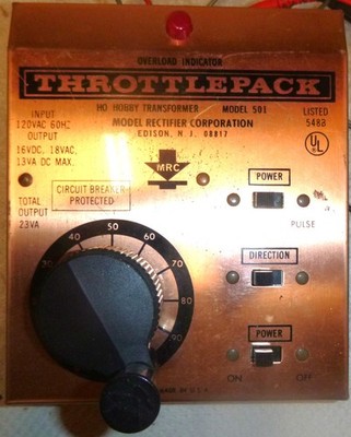 MRC Model Rectifier Corporation Model 501 Powerpack - working