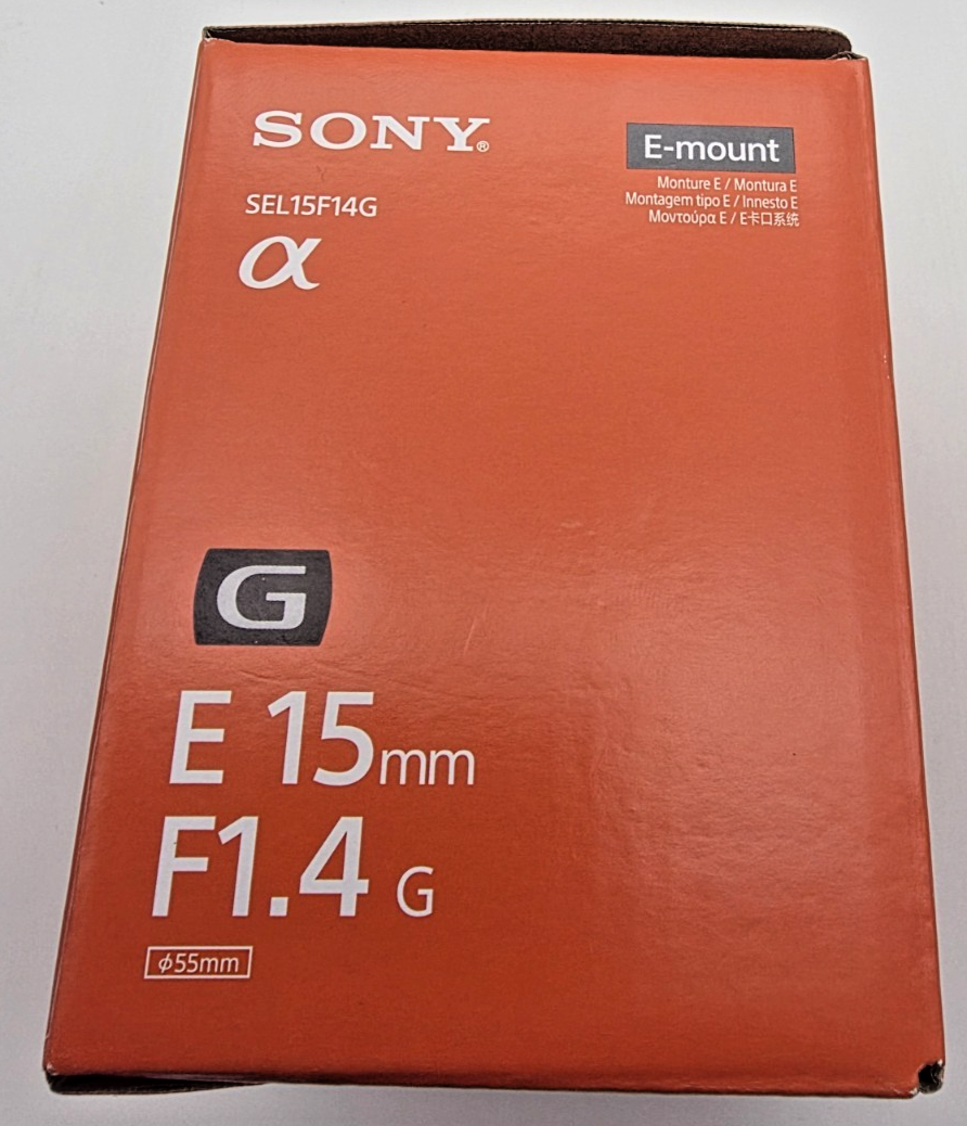 Sony E 15mm f/1.4 G APS-C Wide Angle Lens for sale online | eBay