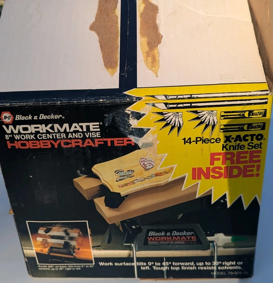 Vintage Black & Decker Workmate Bench Tilt Top Work Center and Vice 79-020 1 - Image 4 of 4