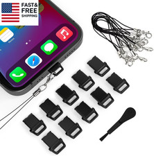 10PCS Iphone Lightning anti Dust Plug Charging Port Dust Cover for Iphone 14/14