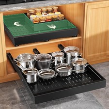 2 Pack Pull out Cabinet Organizer, Expandable Width 14"-24" , Depth 13"-24" NEW