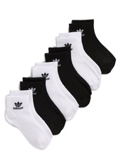Adidas Lot of 2 6 Pairs Socks, Style EV6421B, Size M 2Y-5Y , Color White Black