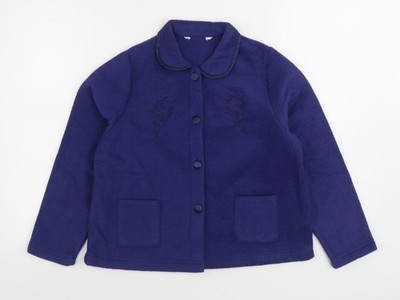 Blaue Damenjacke UK-Größe 8 von Marlon