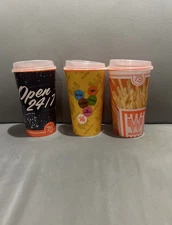 WHATABURGER 75th Anniversary Limited Edition 32 oz Collector Cups Set of 3 (NEW)