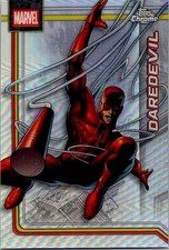 2026 Topps Chrome Marvel Comics #25 Daredevil Refractor