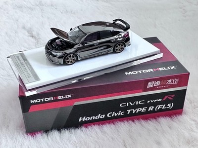 Motorhelix 1:64 Civic Type R FL5 limited 500 chrome