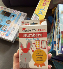 School Zone Ready to Learn Numbers Flash Cards 48 Cards Pre-K to Kindergarten