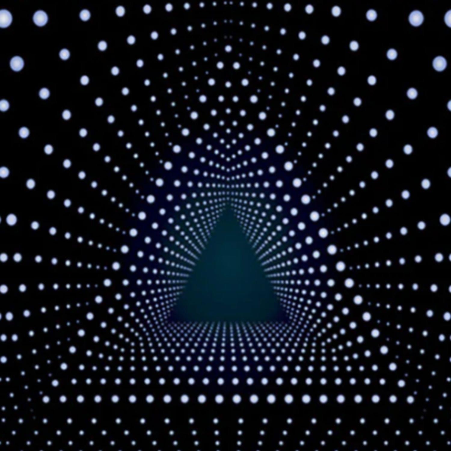 Geometric Triangle Wallpaper Good Vibes Decoprint Prism Paste The Wall