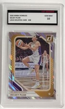 KELSEY PLUM 2026 Panini Donruss WNBA Lava Holo Card #48 Graded GEM MINT 10