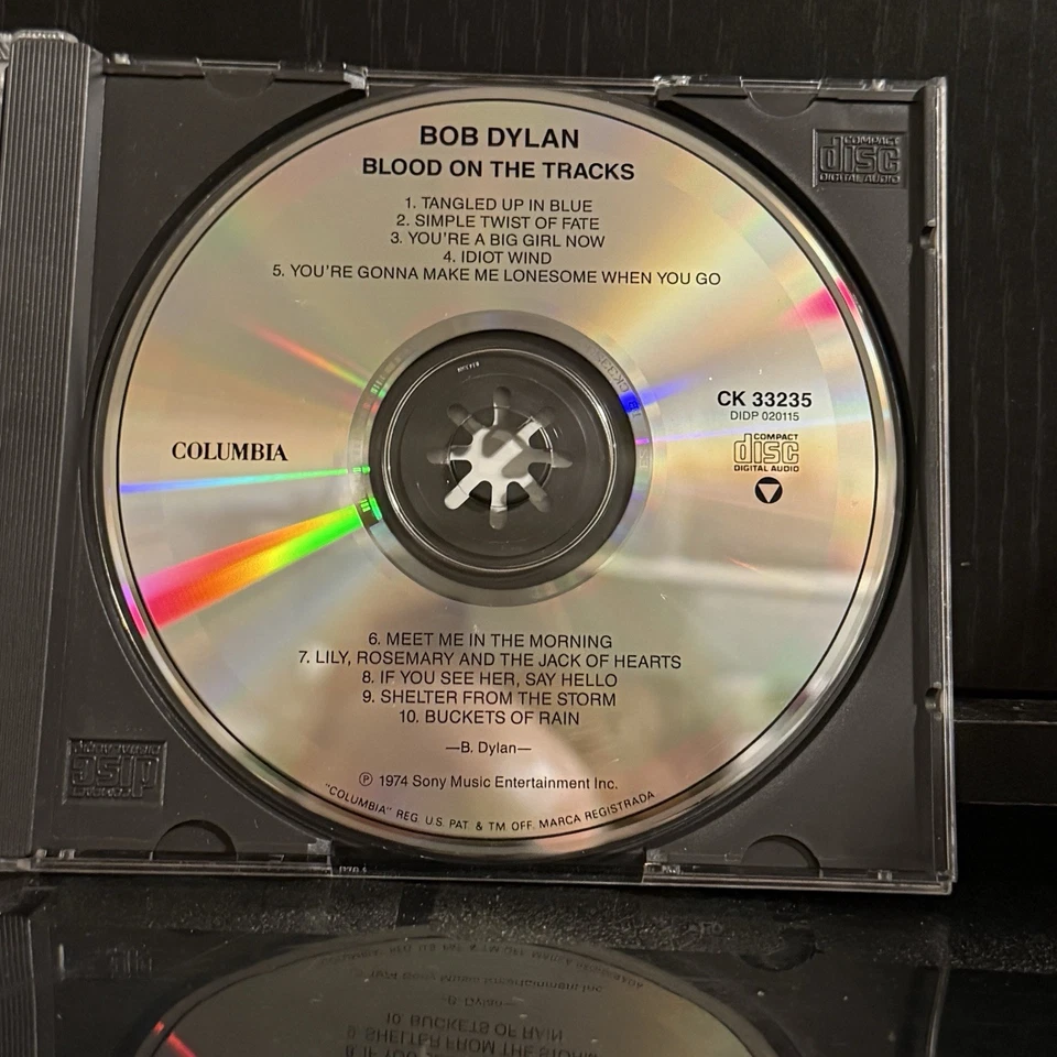 Bob Dylan – Blood on the Tracks 1985 NM Disc Japan For USA 1st Gen mastered CD - Image 4 of 4