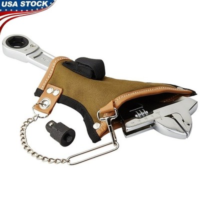 Adjustable Wrench Hammer 5 Tools in One Rust Resistant Ergonomic Handle 12in New