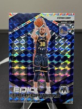 2024-25 Panini Mosaic - Epic Performers Stephen Curry #3 Mosaic Prizm Warriors