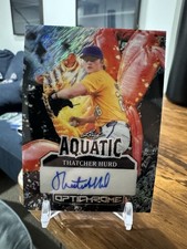 2025 LEAF OPTICHROME THATCHER HURD YANKEES RC TOP PROSPECT AUTO #1/1 AQUATIC