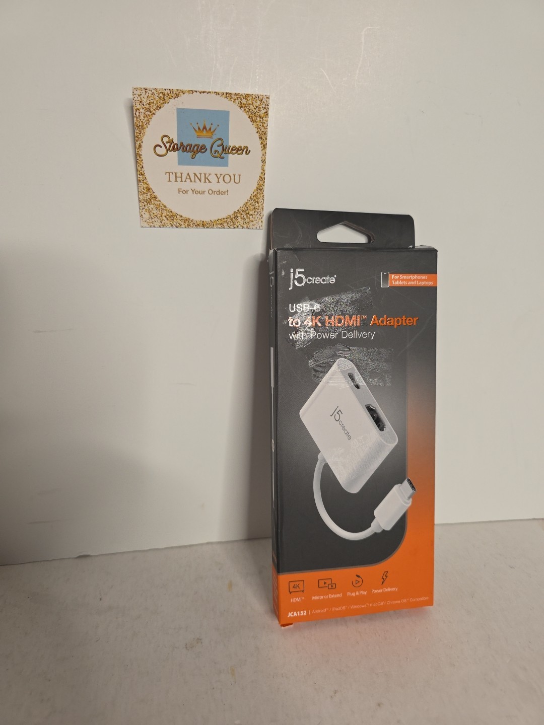 j5create USB-C to 4K HDMI with Power Delivery Adapter