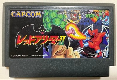 Nintendo Famicom Red Arremer II Gargoyle s Quest II JP Edit Very Good GP