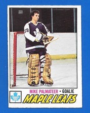 1977-78 O PEE CHEE #211 MIKE PALMATEER ROOKIE RC MAPLE LEAFS OPC NHL HOCKEY CARD