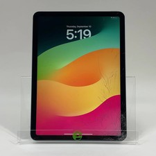 Broken WiFi Only Apple iPad Air 4th Gen 64GB 17.4.1 MYFQ2LL/A Read