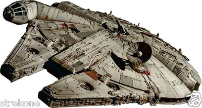Star Wars Freighter Han Solo's MILLENNIUM FALCON Starship
