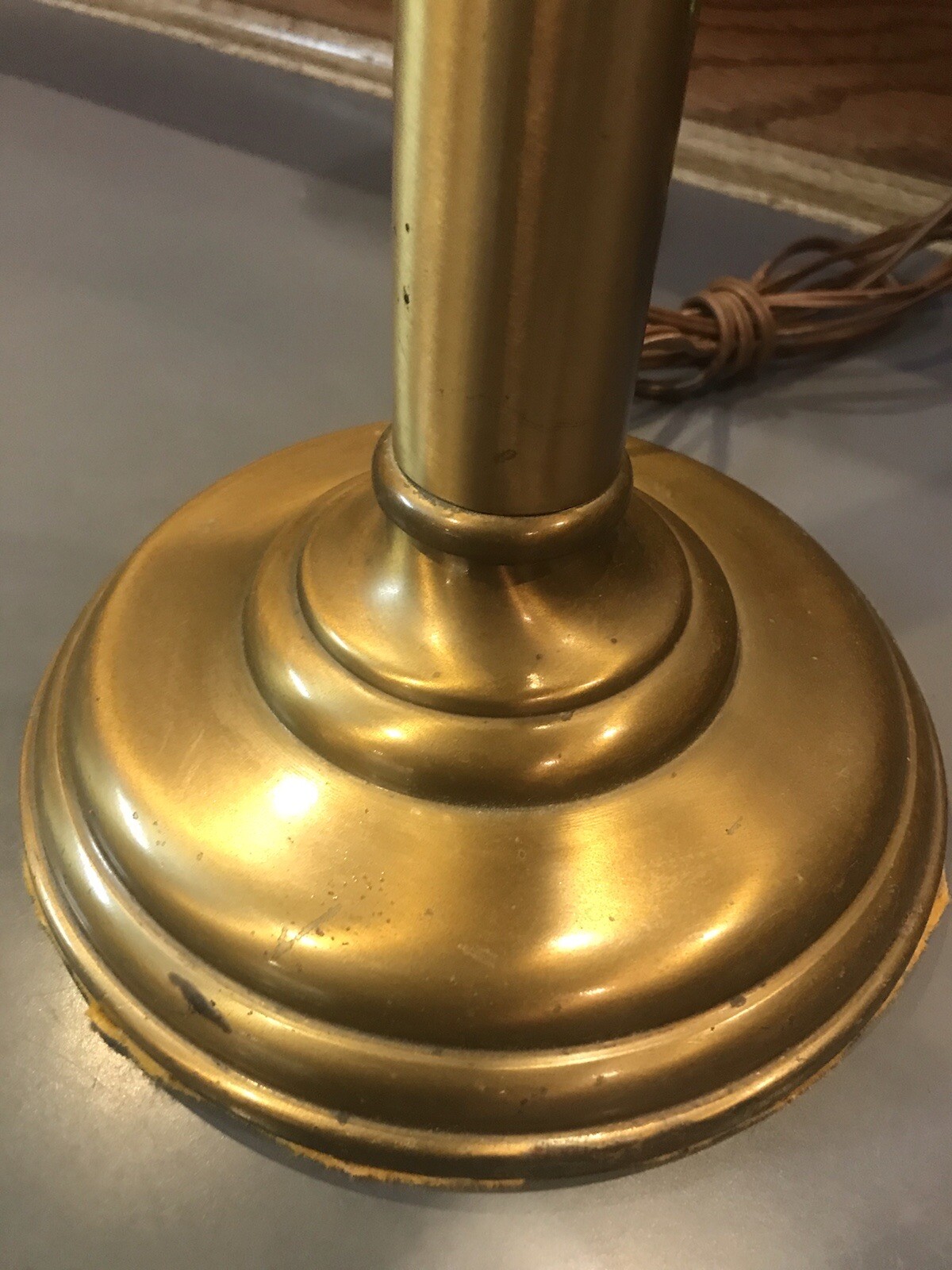 Vintage brass lamp eBay