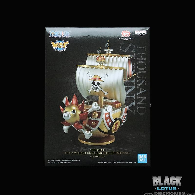 Estátua Banpresto One Piece Mega World Collectable Gold Color - Thousand  Sunny