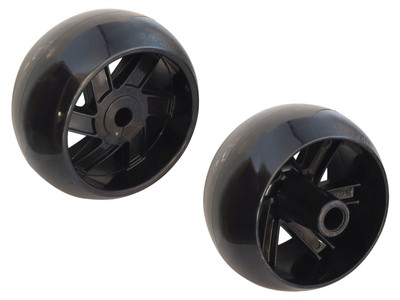 2 Roues D'Appui Plate SECURA Pour MTD 96 13AH765F600 - Compatible Tracteur Tondeuse