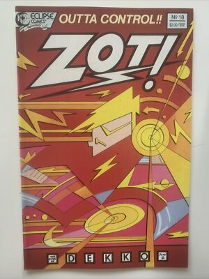Zot! #18, Eclipse Comics, April 1988, NM