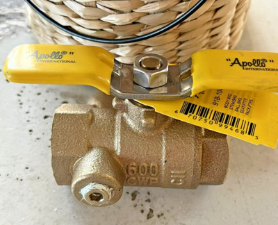 OEM Apollo 3/4'' Bronze Tapped Ball Valve for Pressure Vacuum Breaker PVB 4A-500