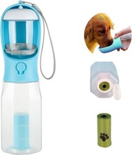 Dog Water Bottle Leak Proof Portable Travel Dog Water Dispenser 20oz 600ml USA