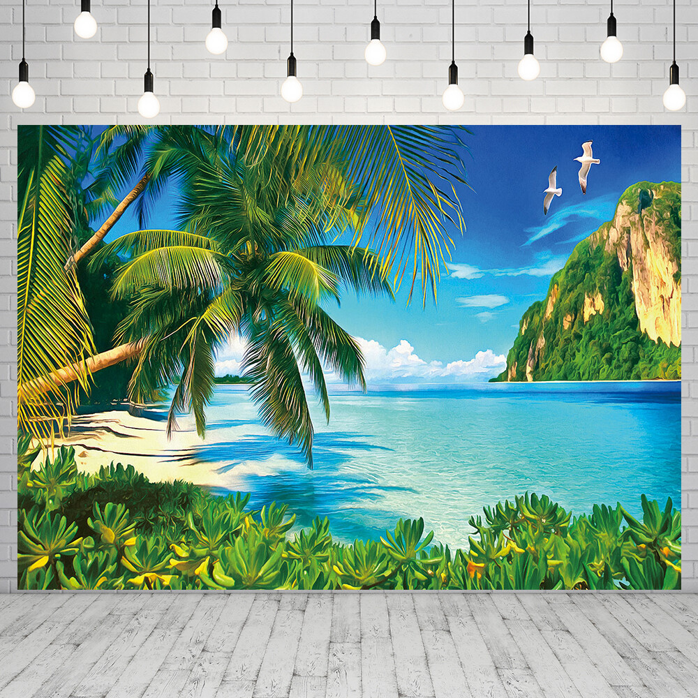Ocean Scene Backdrop