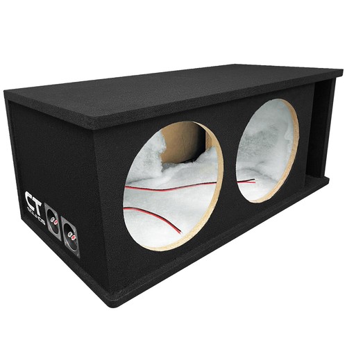 CT Sounds CT2X12 Dual 12" Kerf Port UniversalFit Car Subwoofer Box