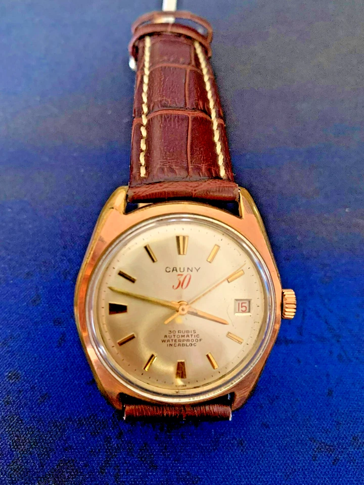 Cauny Prima 30 - Reloj Automático Vintage - 30 Joyas - Hecho en Suiza - c.1950 Foto 3 de 4