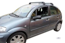 Wind Deflectors Fits Citroen C3 2002-2010 2-Pcs Set Tinted Heko