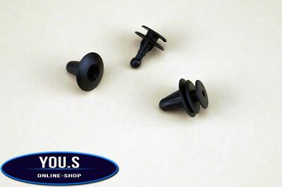 VVO Fasteners- Clip Bianche In Plastica. Per Rivestimento Laterale Interno. Compatibile Con Mitsubishi Pajero/Shogun, (10 Pezzi - Foto 9