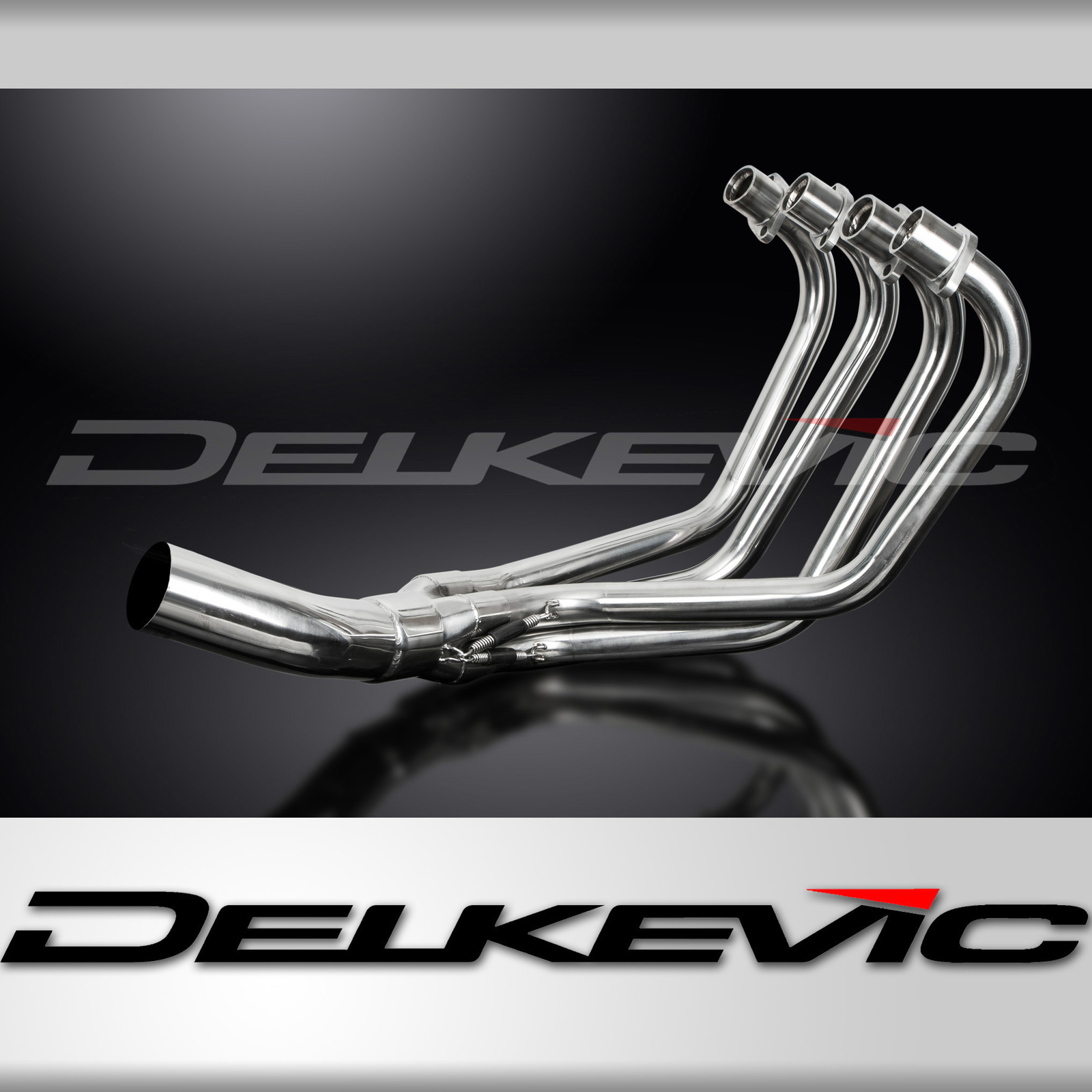 Honda CB750F Super Sport 1977-1978 Stainless Steel 4-1 Exhaust Headers Downpipes