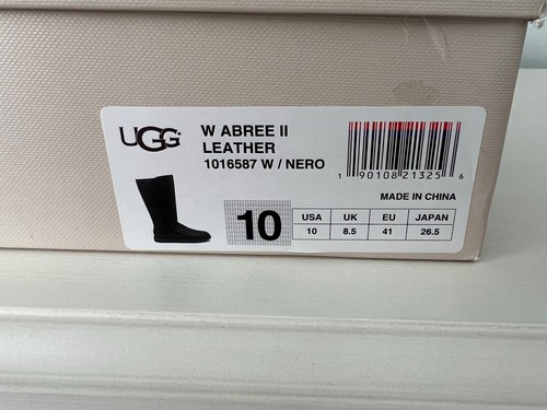 leather abree ugg boots