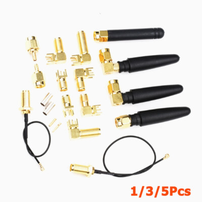 SMA RF Adapter Männliche Weibliche Umwandlung Stecker Buchse Konverter Verbinder