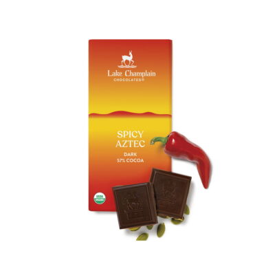 Lake Champlain Chocolates  57% Spicy Aztec Dark Chocolate Bar