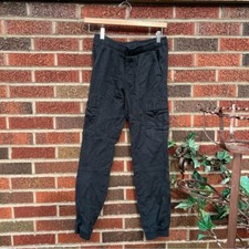 Art Class Kid  s Boy  s Black Cargo Joggers Pants