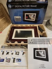 HP 7" Digital Picture Frame df730v1 800 Unused In Box
