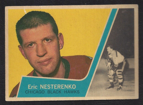 Eric Nesterenko #39 1963 Topps card