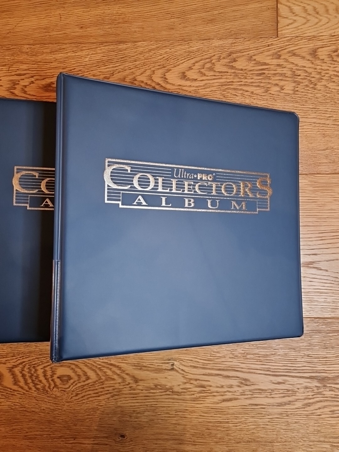 3x Ultra Pro Collectors Album DRing Binders (9 Pocket) Blue Used