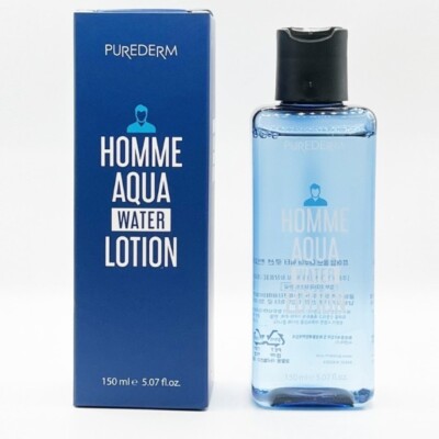 PRRETI Purederm Homme Aqua All in One Water Lotion 150ml Man Hydrating Lotion
