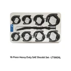 LTI by Milton@ 16-Piece SAE SHOCKIT™ Crows Foot Set: LT1900XL