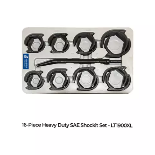 LTI by Milton@ 16-Piece SAE SHOCKIT™ Crows Foot Set: LT1900XL