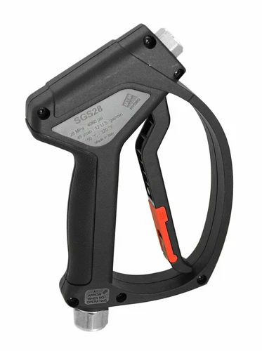 MTM SGS28 Stainless Steel Pressure Washer Gun SS Swivel Inlet/ Harsh Chemicals