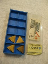 KORLOY TPMR321 PC300 Carbide Insert Lot of 4 Inserts