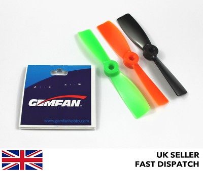 Gemfan CW & CCW 4'' Zoll 4045 Bull Nose ABS Propeller Quadrocopter/Flugzeug 2B ABS BN