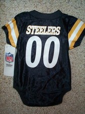 (2025-2026) Pittsburgh Steelers #00 nfl INFANT BABY CREEPER Jersey 18M 18 Months