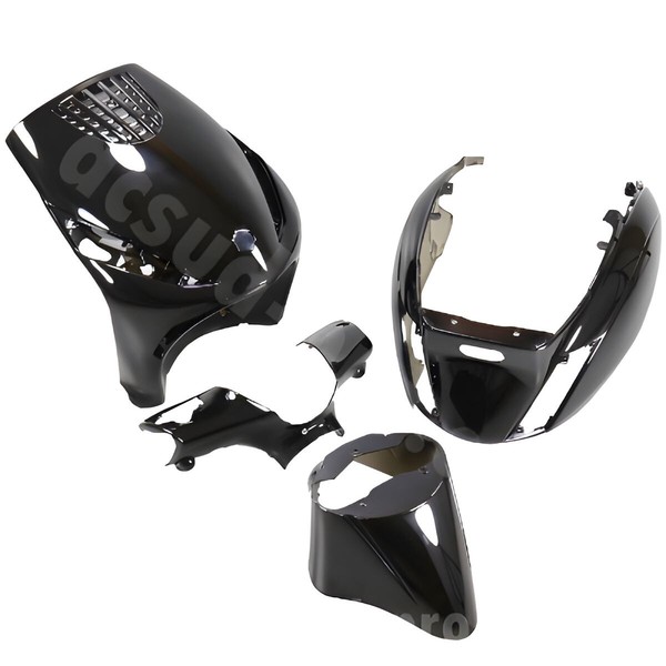Verkleidungskit Tnt 4-Teilig Schwarz FüR Piaggio Zip 2 50 Ccm-image